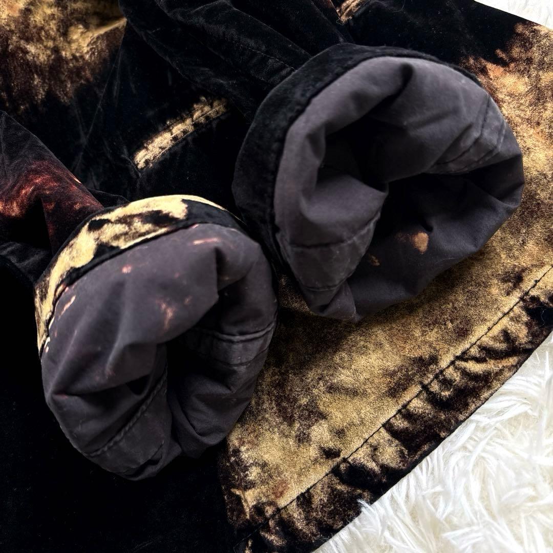 ✨希少・ベロア✨ヨウジヤマモト　テーラードジャケット　ブリーチ加工　ユニセックス