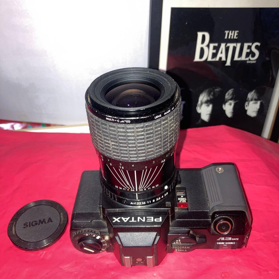 アンティークPENTAX A3 DATE フィルムカメラ SIGMAレンズ付機能