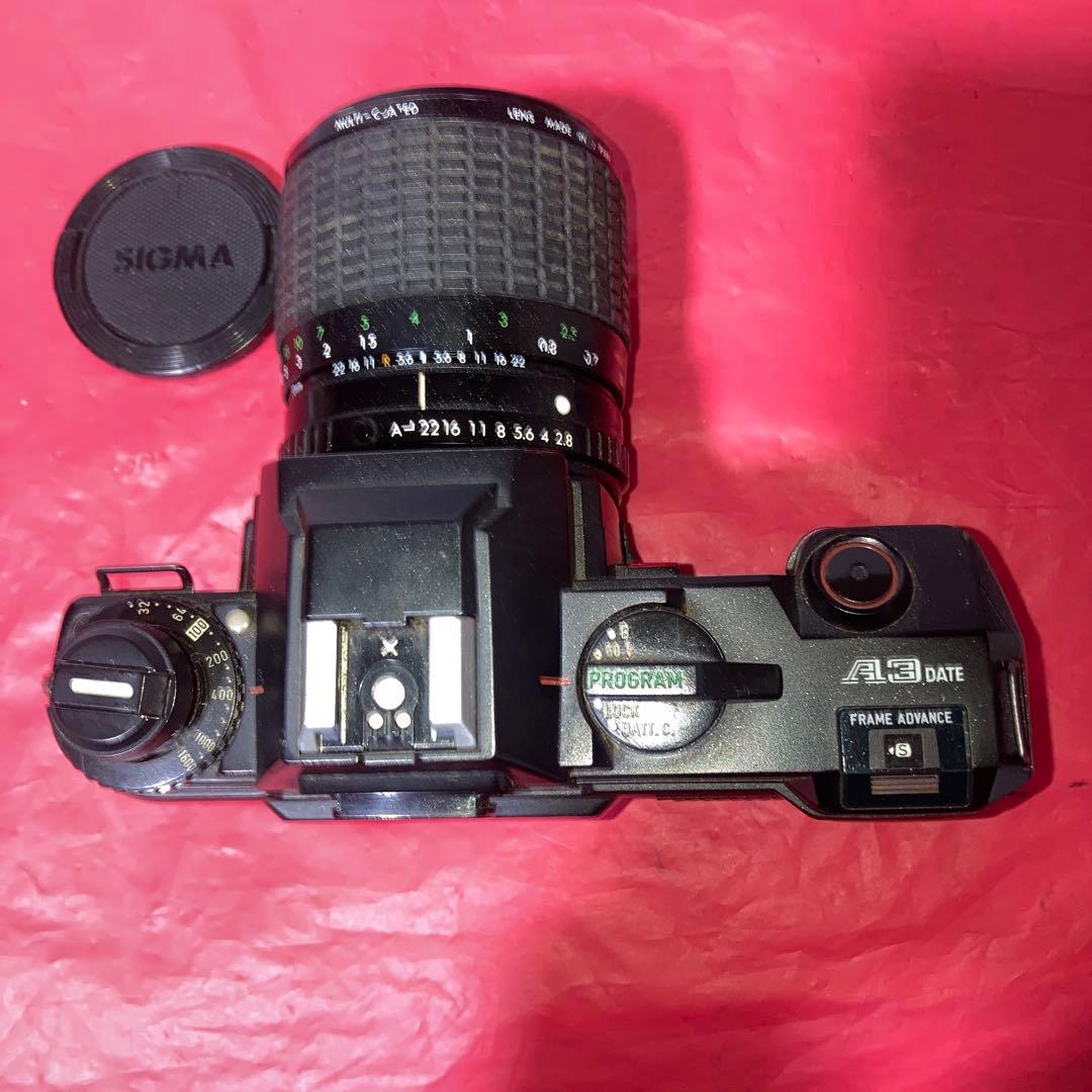 アンティークPENTAX A3 DATE フィルムカメラ SIGMAレンズ付機能