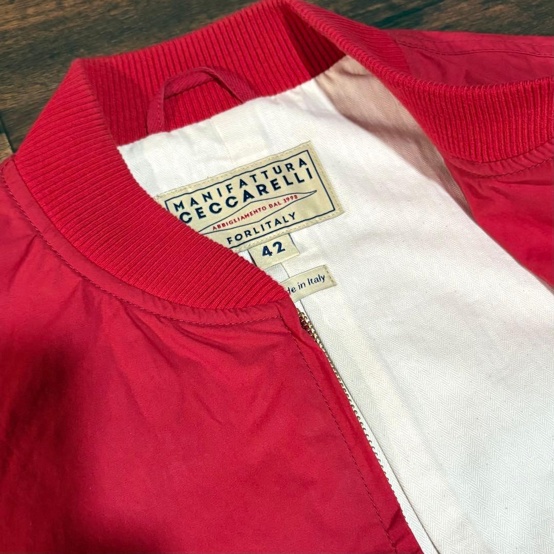 MANIFATTURA CECCARELLI ボンバージャケット　サイズ42