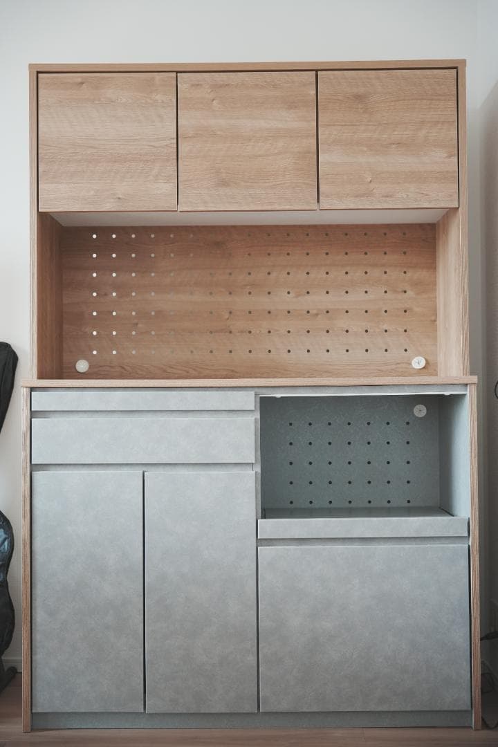 [幅120] LOWYA キッチンボード 大川家具