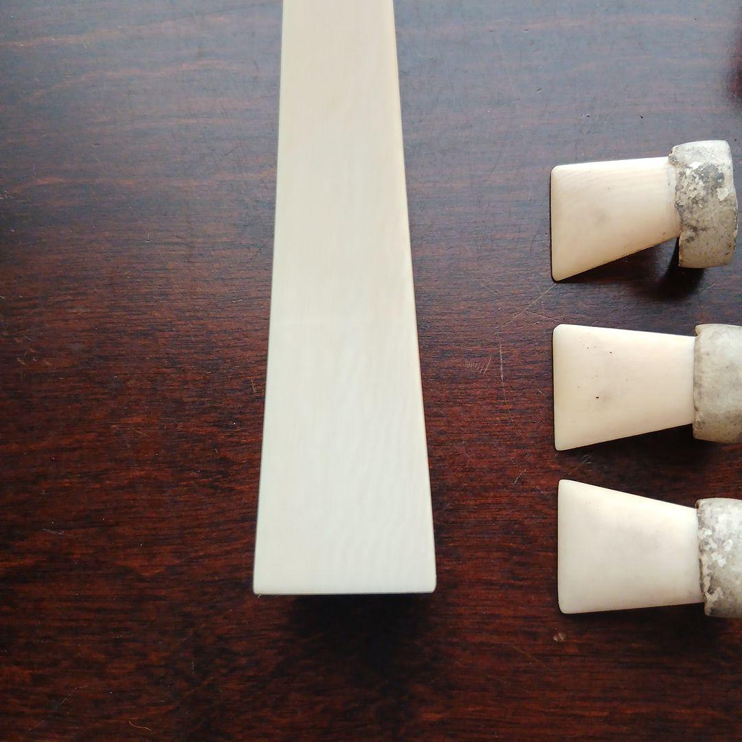 鈴*キ様 三味線バチ、棹3、天然素材