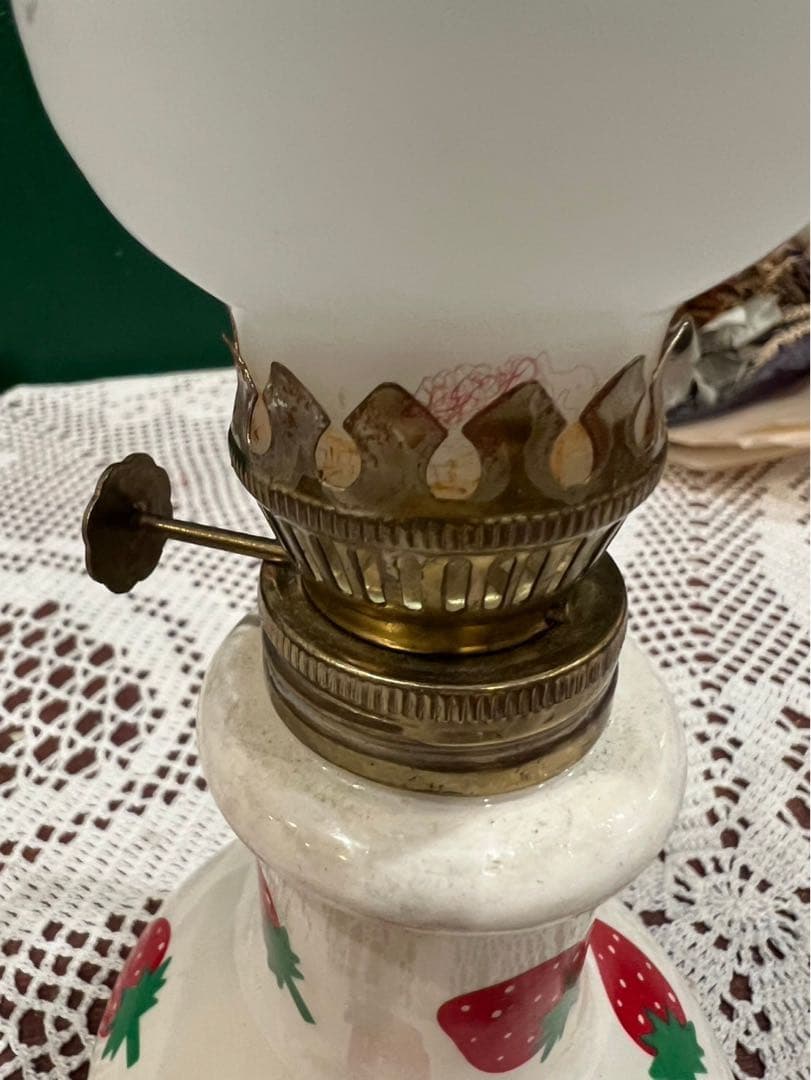 ねここ☆＊希少 レア 内藤ルネ オイルランプ 昭和レトロ 当時物インテリア