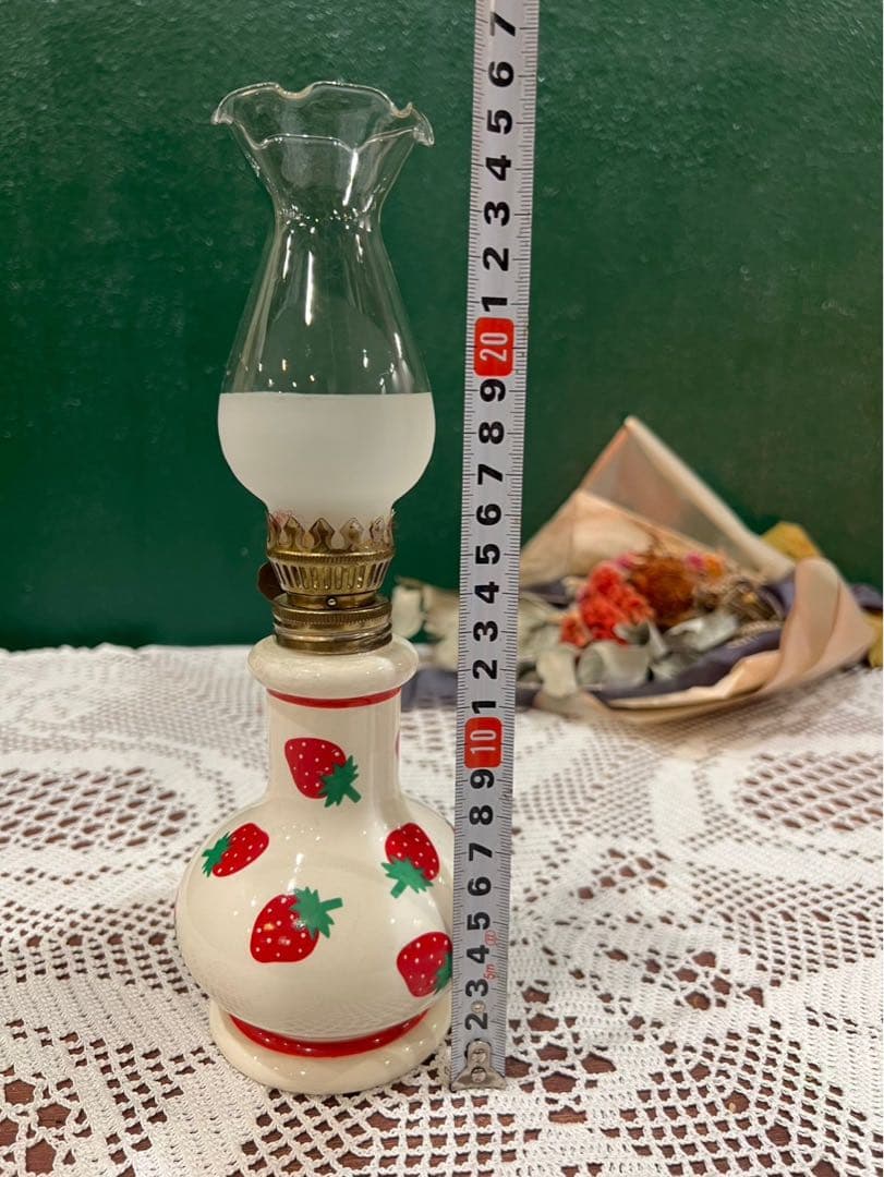 ねここ☆＊希少 レア 内藤ルネ オイルランプ 昭和レトロ 当時物インテリア