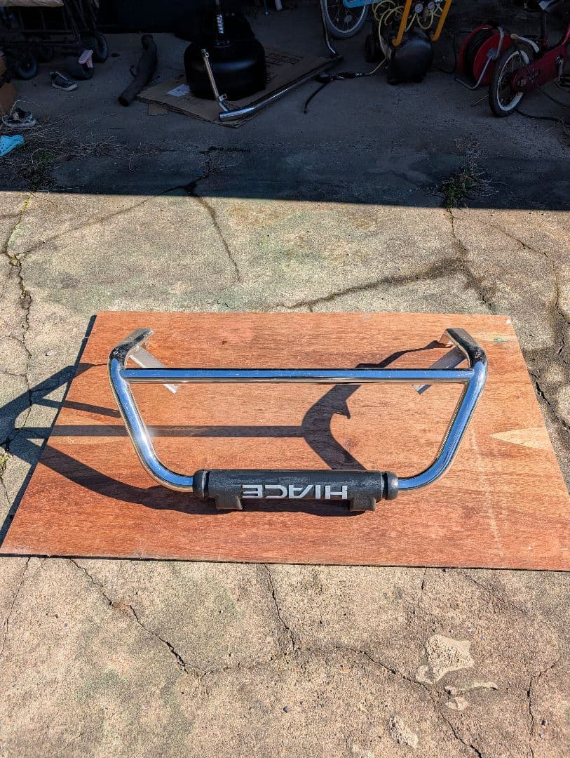 ハイエース 100系 バンパーガード フロント リア フォグランプ