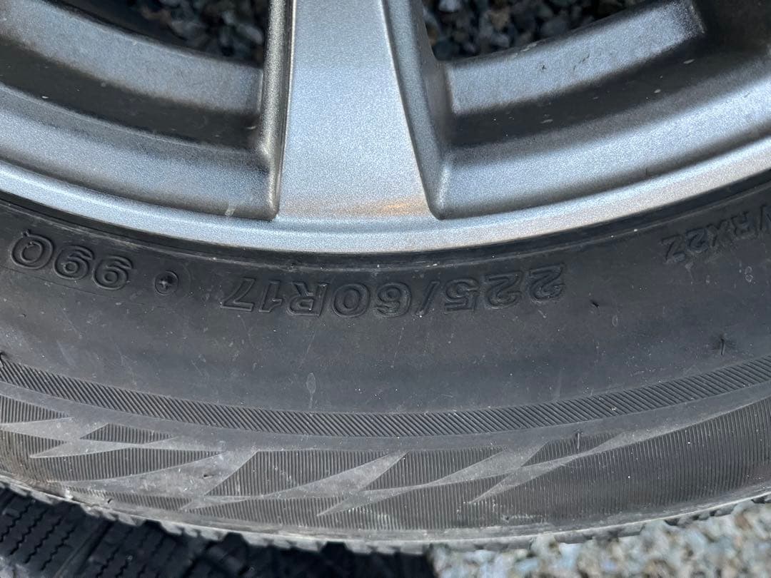 ブリヂストン 17インチ ホイールセット　スタッドレス