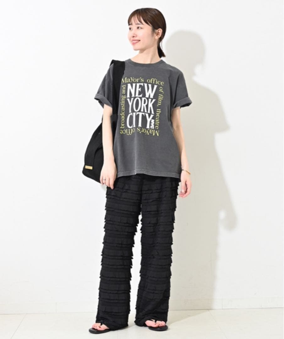 ★新品未使用、タグ付き★SLOBE IENA フリルカットパンツ