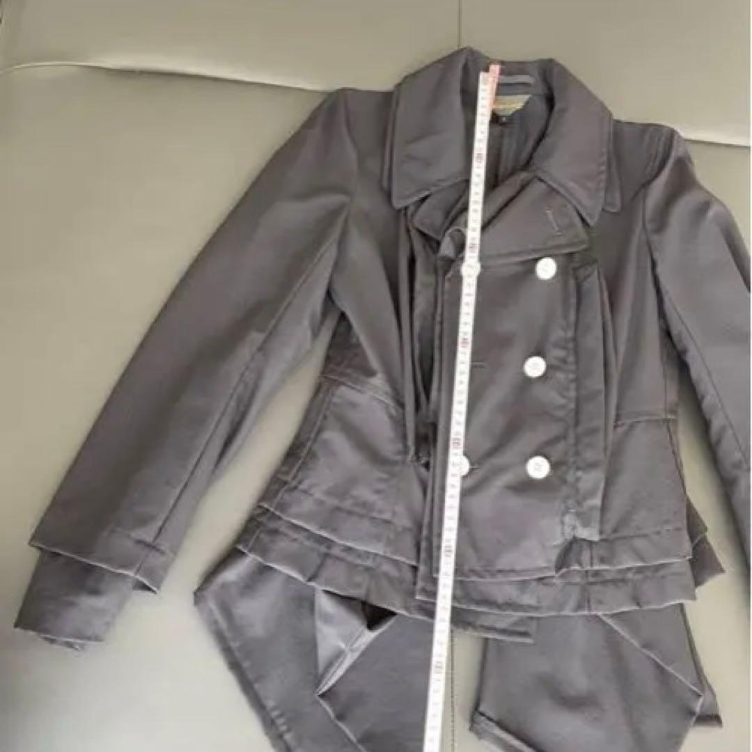 コムデギャルソン　ネイビー　変形テーラードジャケット