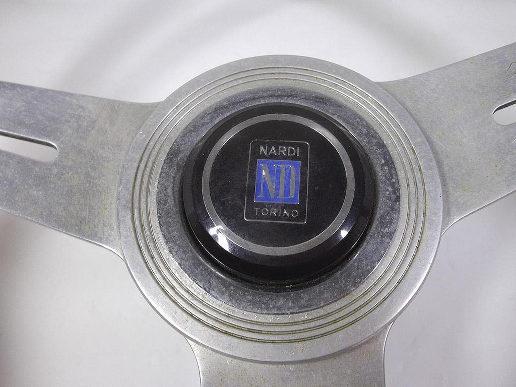 当時物！NARDI ナルディ クラッシック ウッドステアリング・ハンドル 365