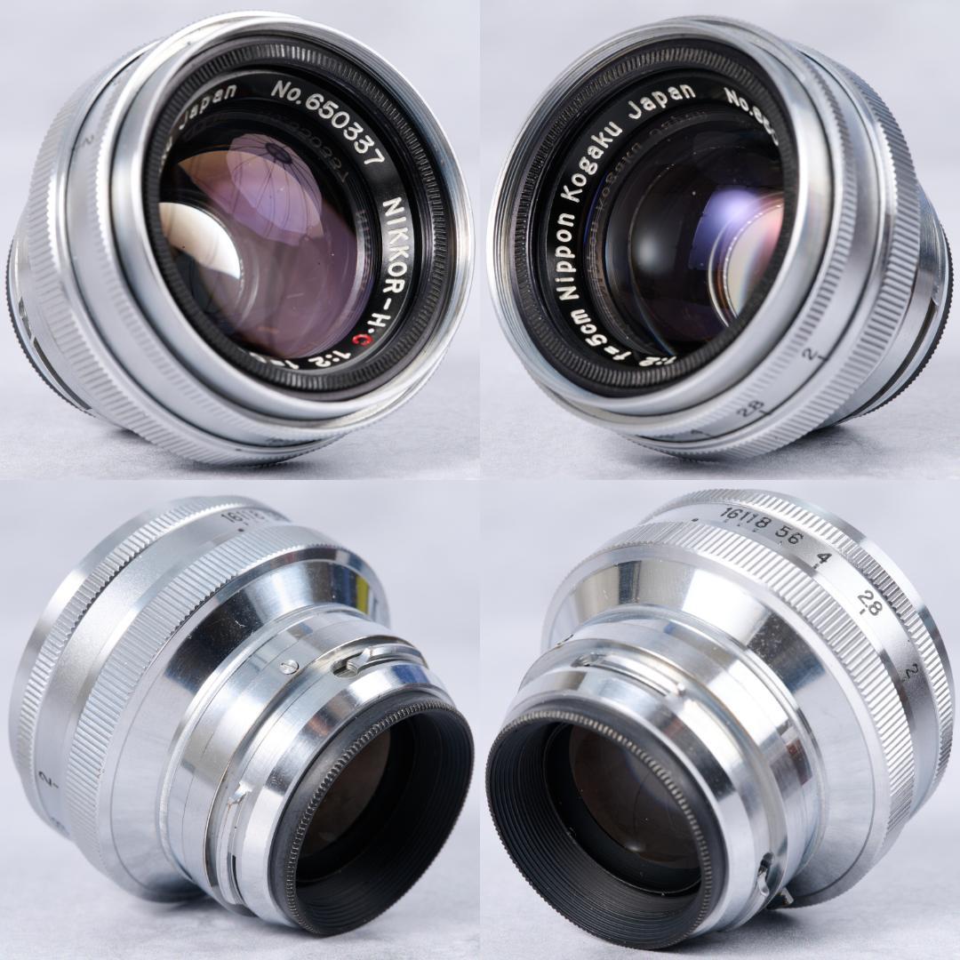 Nikon NIKKOR-H.C 5cm f2 / View Finder など