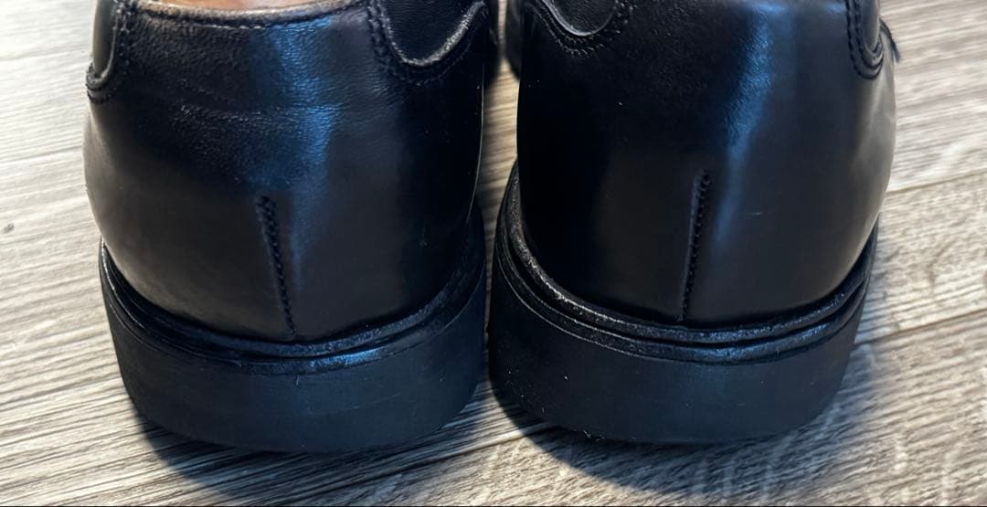 パラブーツ シャンボード Uチップ 外羽根 パラテックス 黒 7.5