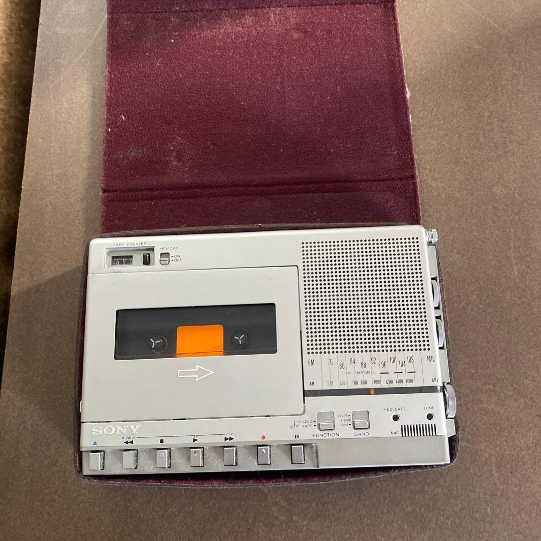 SONY CFM-800 ポータブルラジオカセットレコーダー