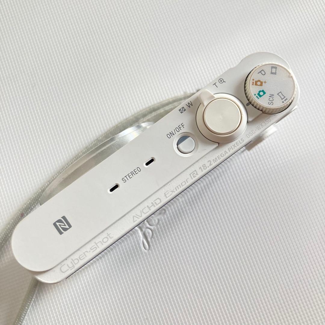 【ジャンク品】SONY Cybershot DSC - WX350 ホワイト