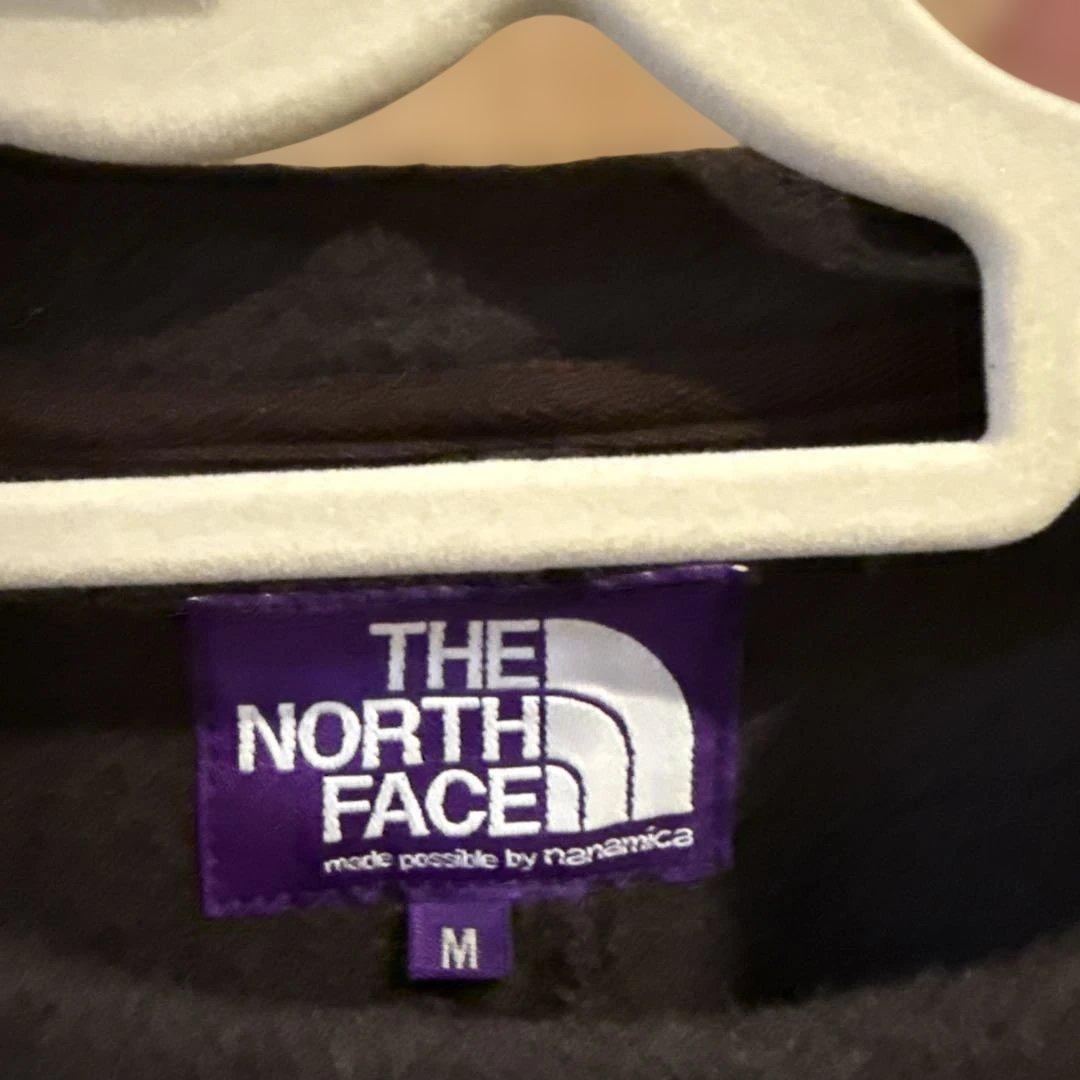 ノースフェイスパープルレーベル　茶スウェット M