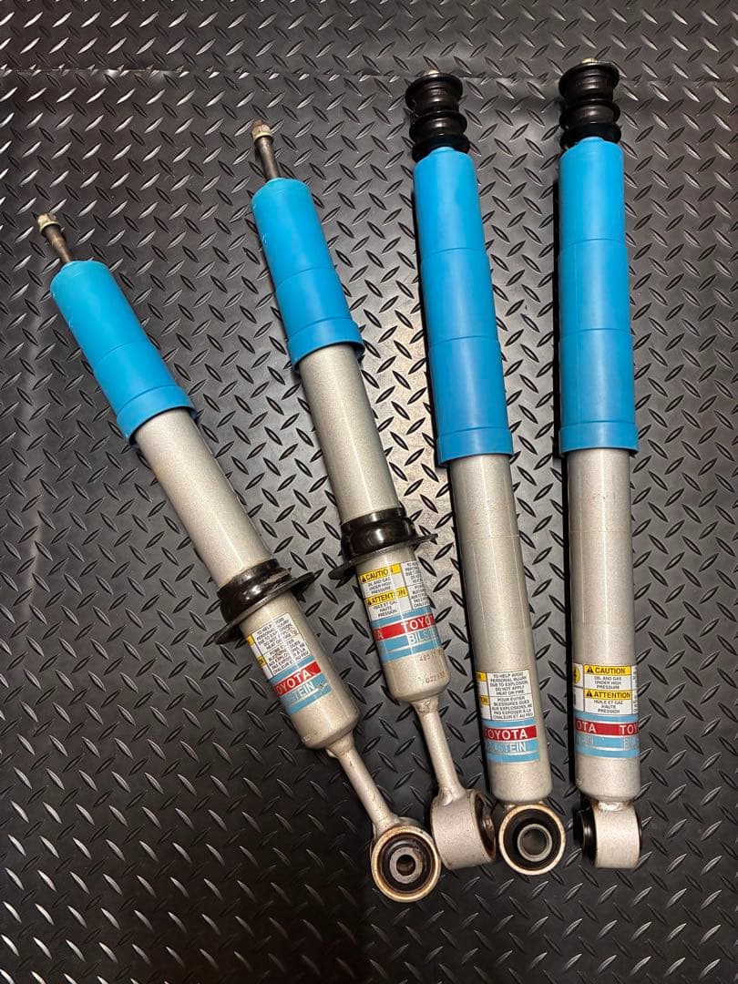 【FJクルーザー】オフロードパッケージ純正ビルシュタイン前後セット（プラド）