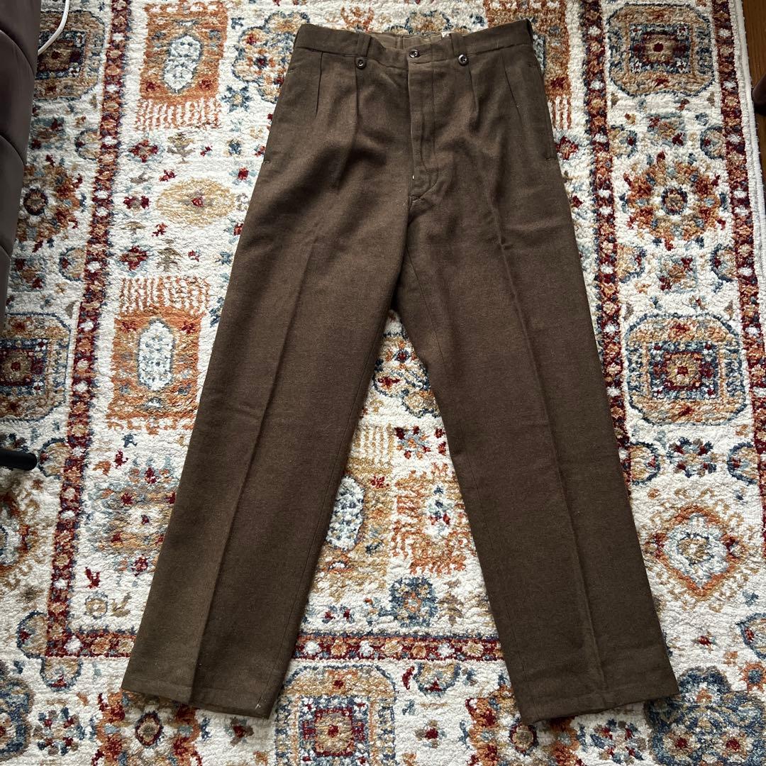 げ*る様 フランス軍　ウールトラウザパンツ　M52 50s 60s