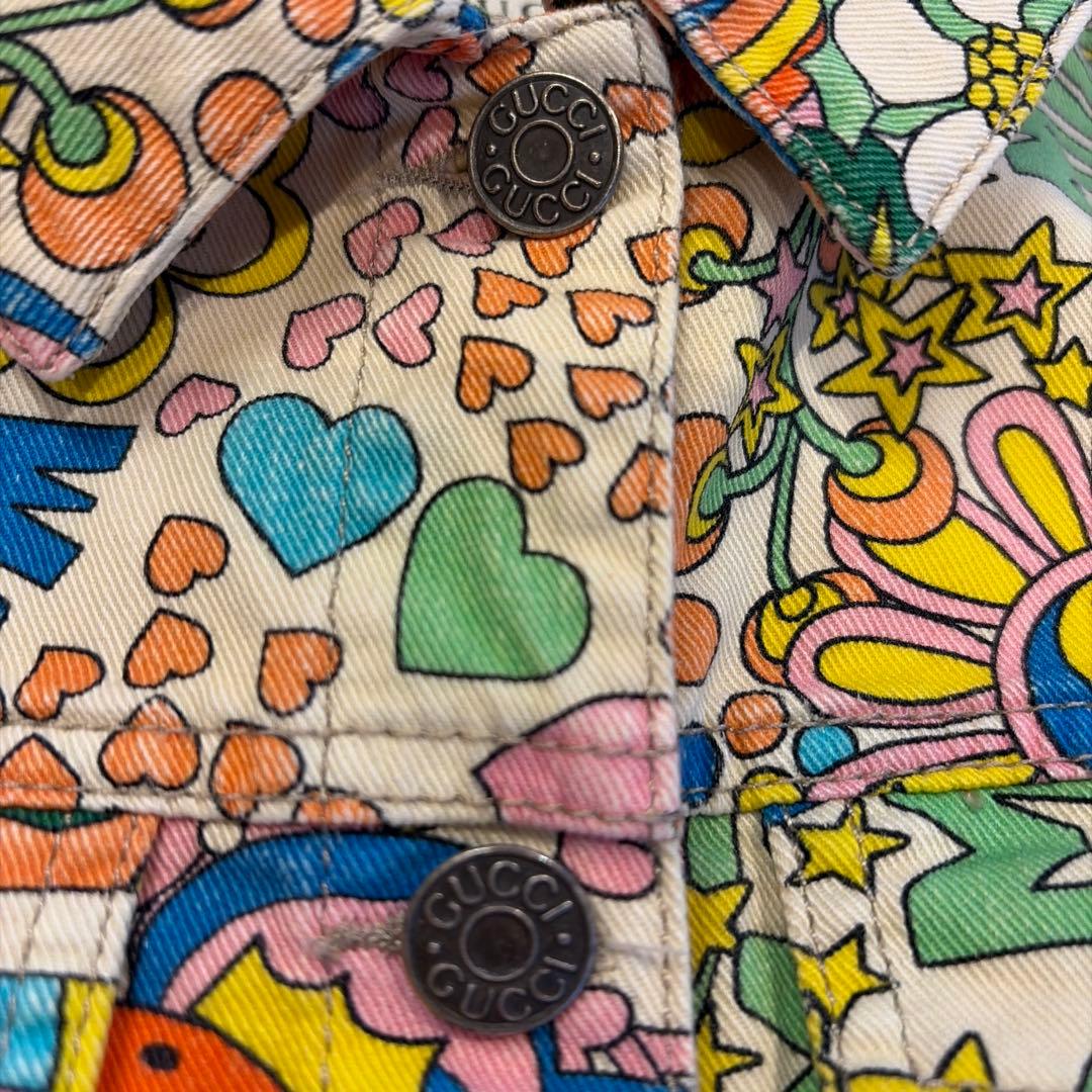 GUCCIグッチ　カラフル グラフィック　ジャケット