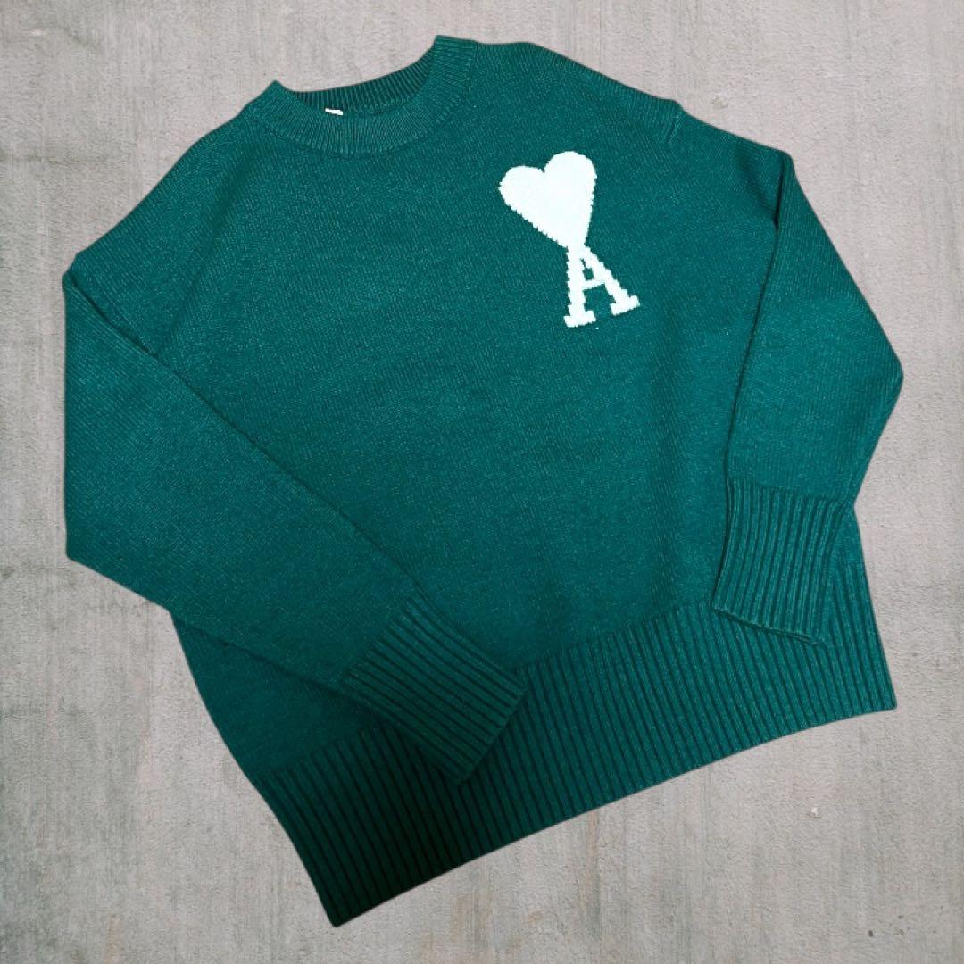 サ*コ様 【正規品】アミパリス amipris ニット セーター Sサイズ グリ