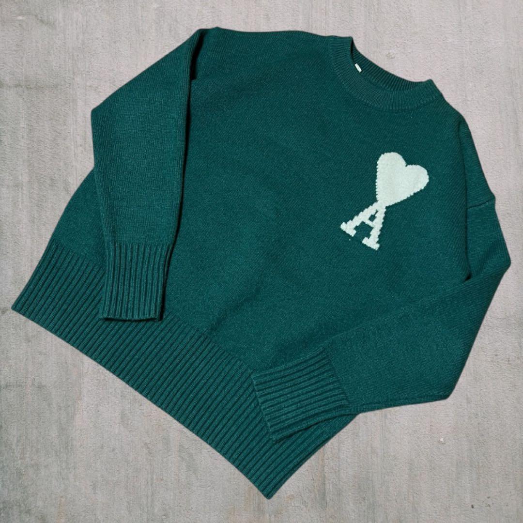 サ*コ様 【正規品】アミパリス amipris ニット セーター Sサイズ グリ