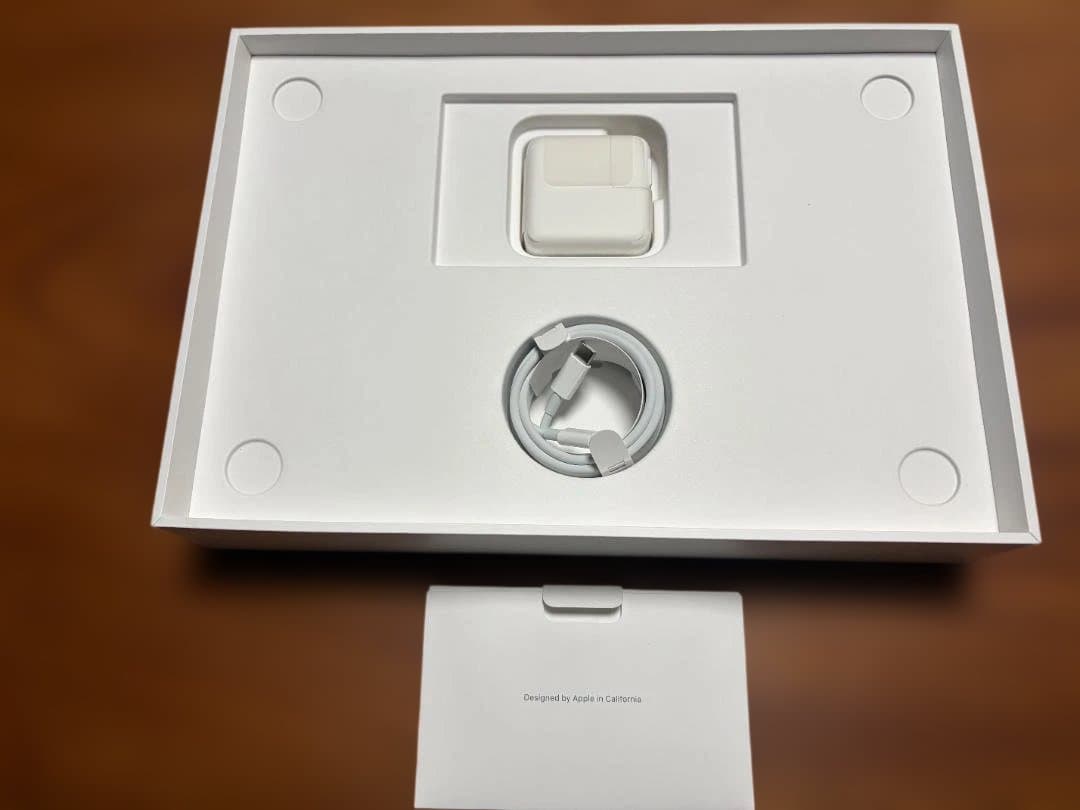 MacBook Air (M1)8GB スペースグレイ　バッテリーケーブル未使用