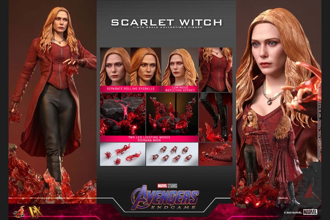 【未開封品】ホットトイズ スカーレット・ウィッチ DX 通常版 エンドゲーム