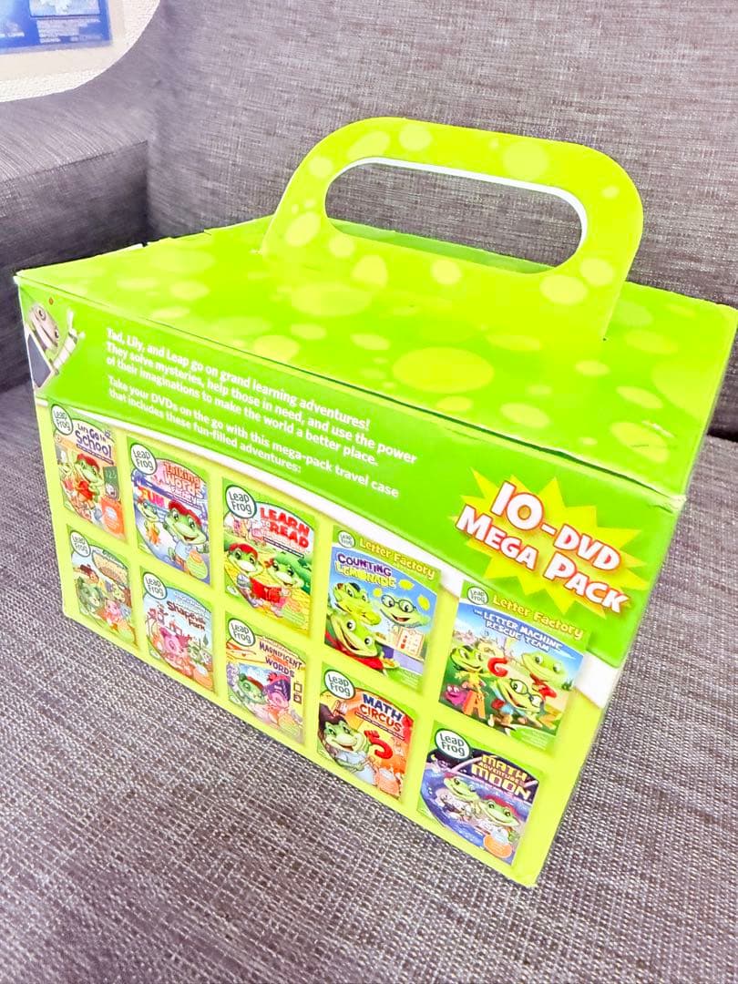 リープフロッグ　LeapFrog DVD 10枚セット　メガパック　フォニックス