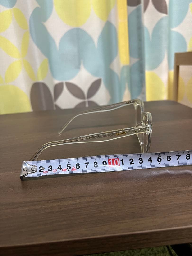 セリーヌ　サングラス　クリアフレーム