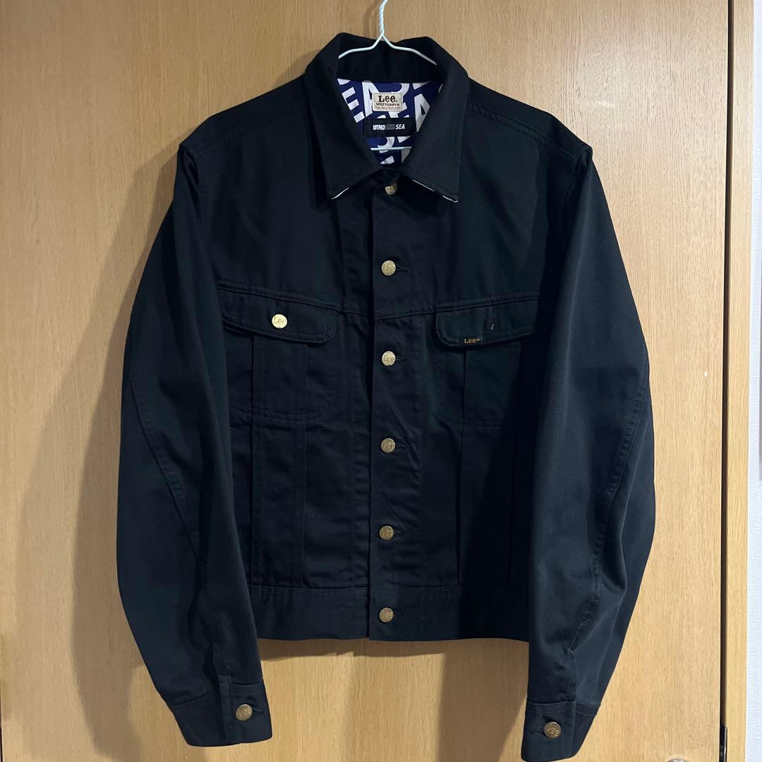 WIND AND SEA LEE ブラック　ジャケット