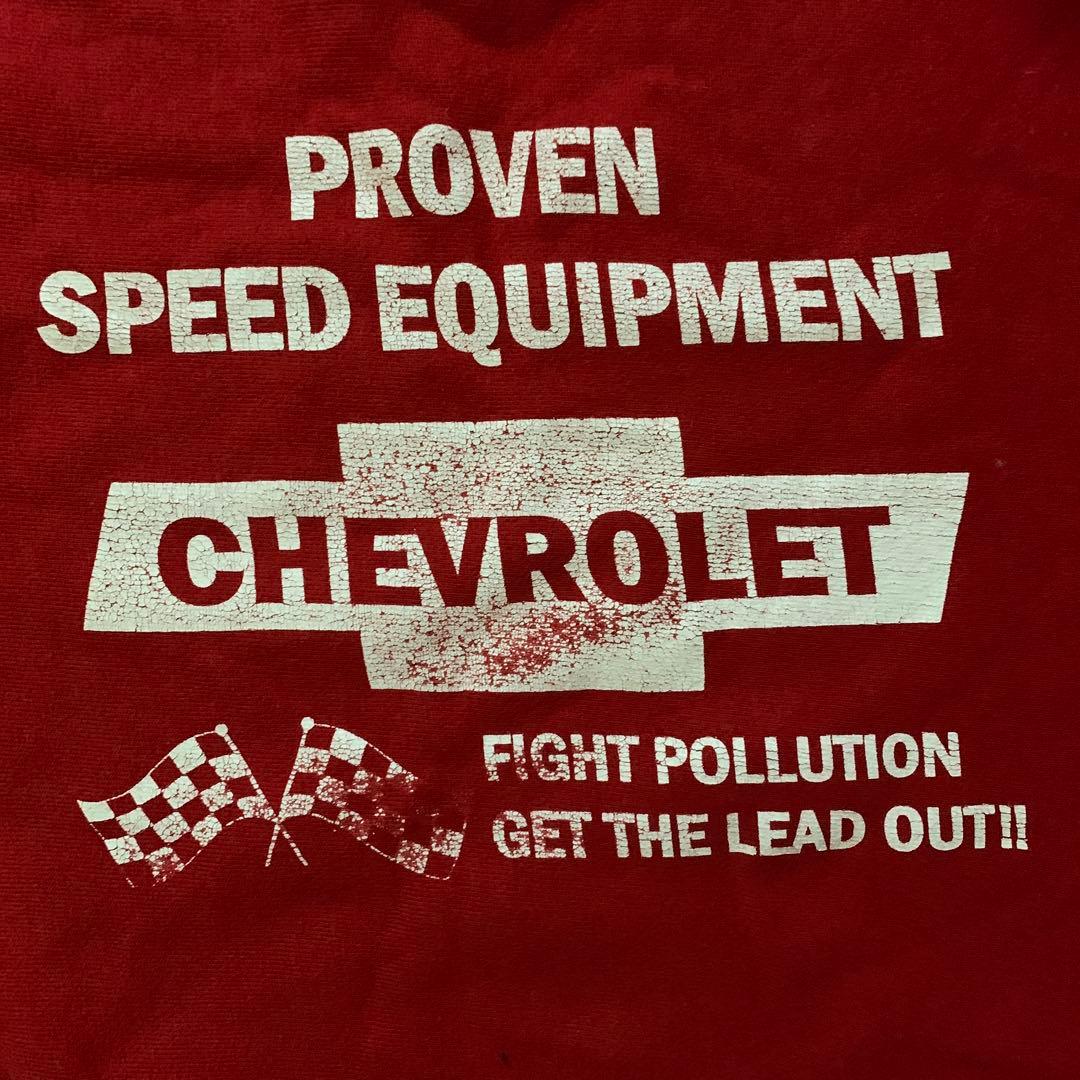 激レア！CHEVROLETコラボ　90sリバースウィーブ　バックプリント　XL