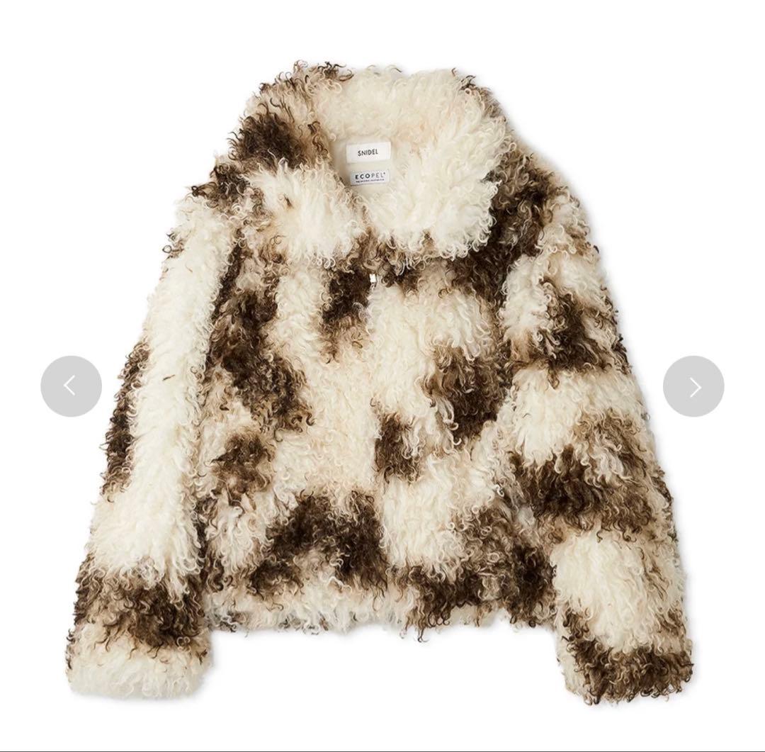SNIDEL スナイデル　ショートファーコート