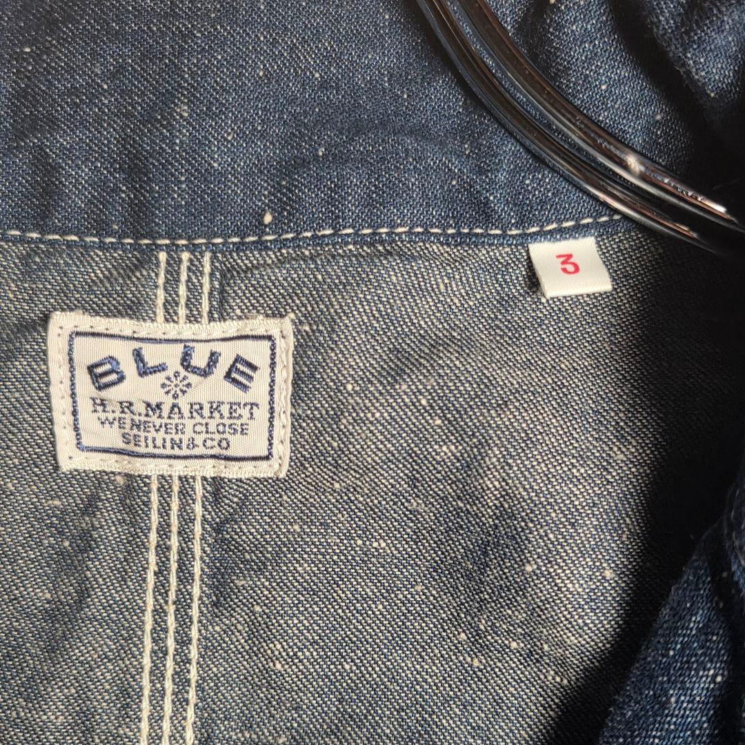 【激美品】H.R MARKET デニムカバーオール！ロング！日本製！