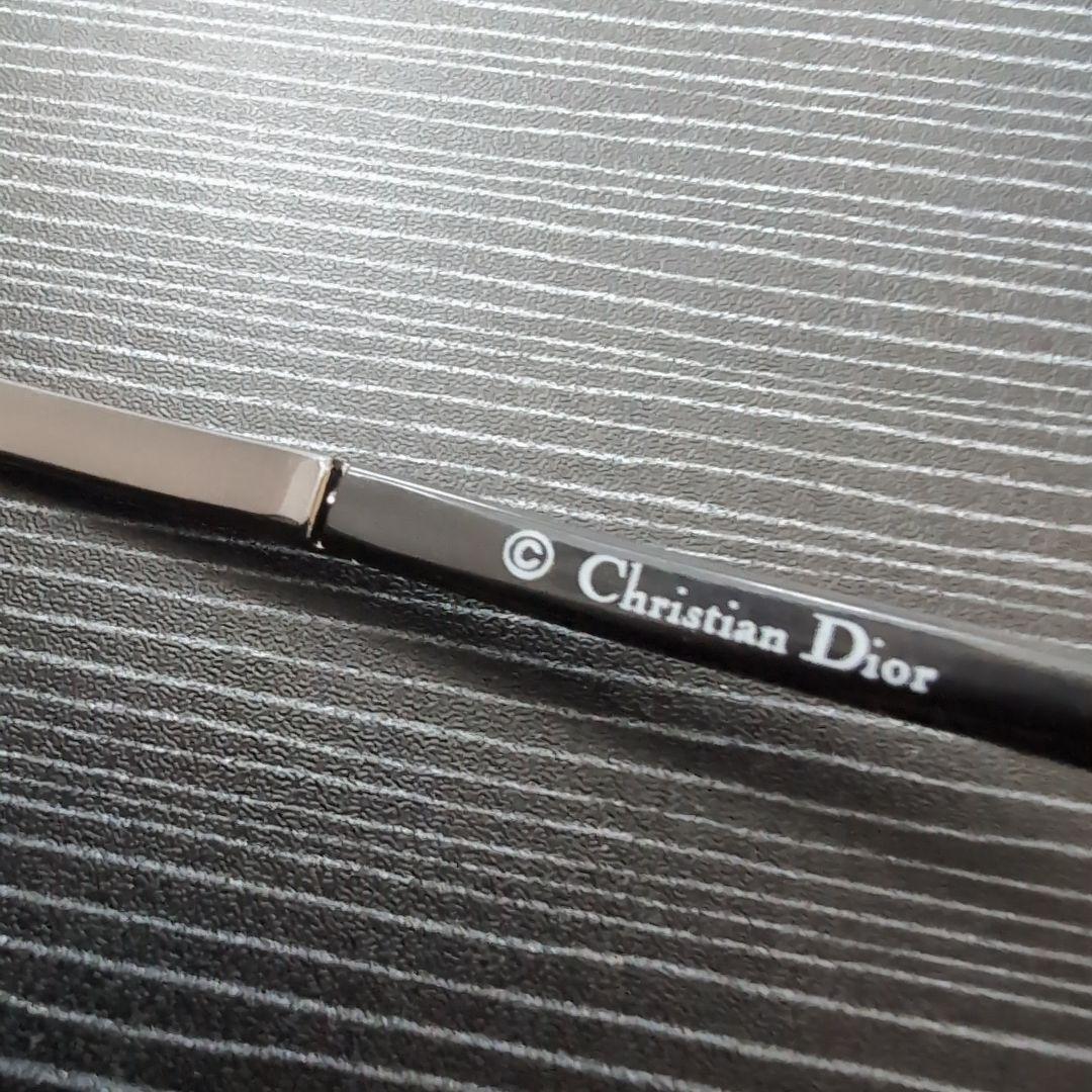 Christian Dior メンズ度無しサングラス ビジューDiorロゴ