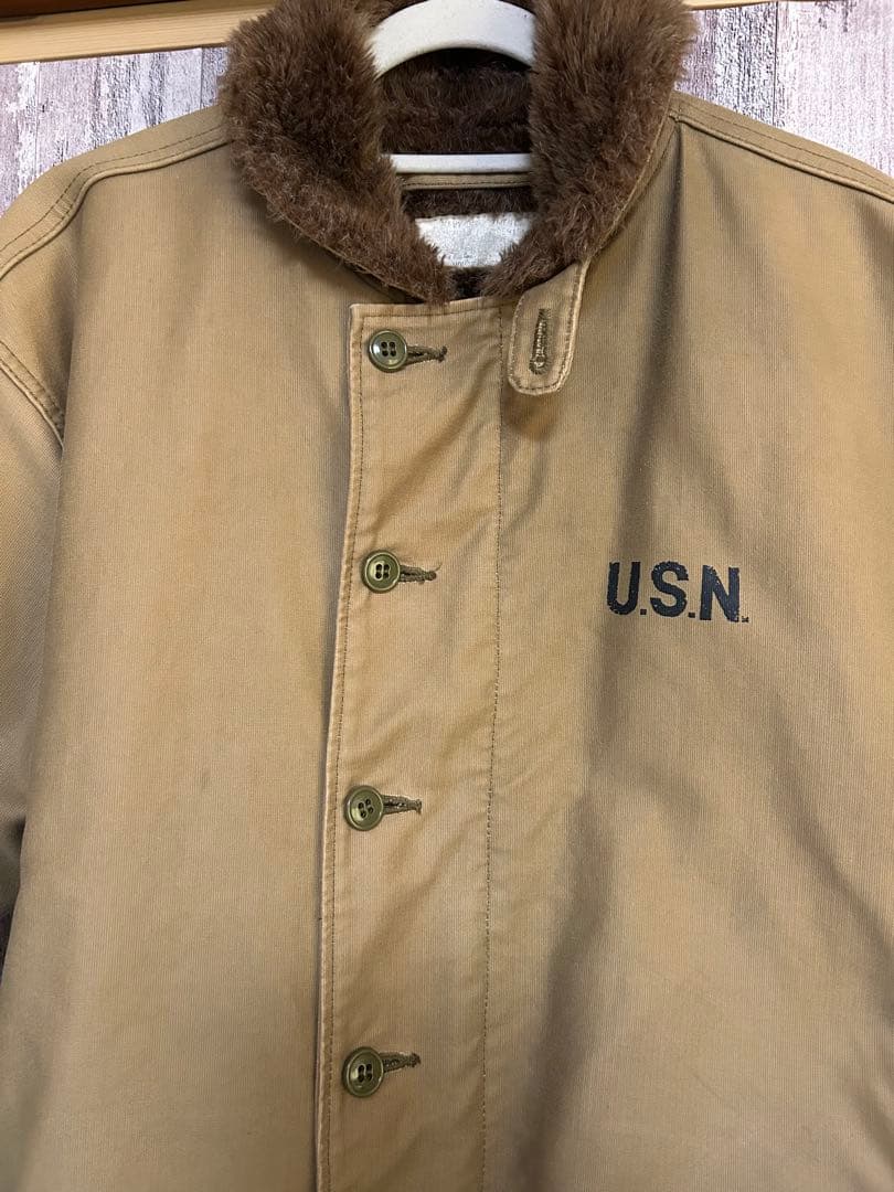 ヒューストン　N1デッキジャケット　ボア