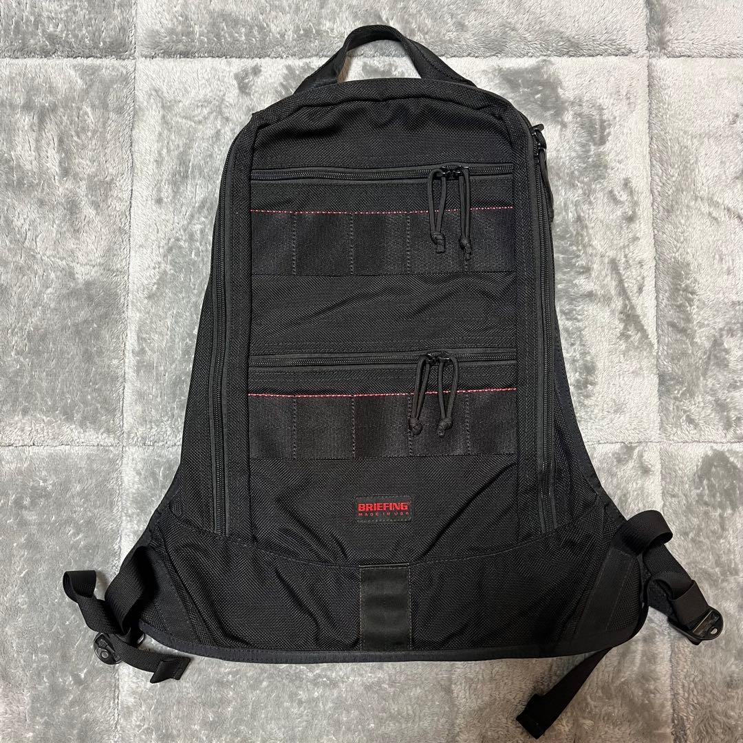 バッグ BRIEFING HUGGER BLACK made in USA