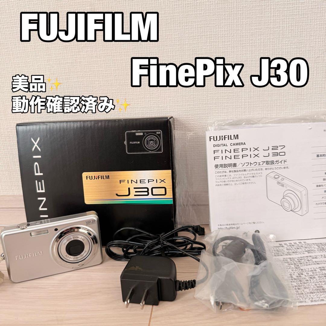 美品　付属品多　FUJIFILM Finepix J30 フジフィルム