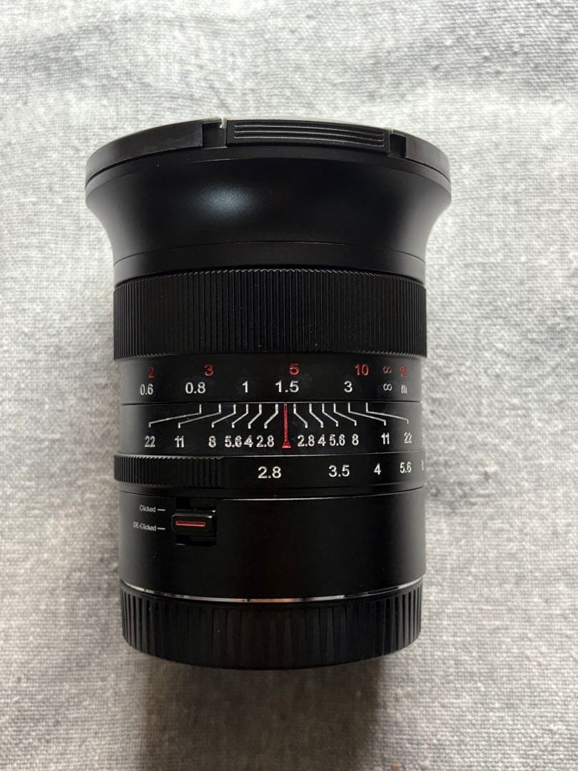 七工匠(7Artisans) 14mm F2.8 Zマウント