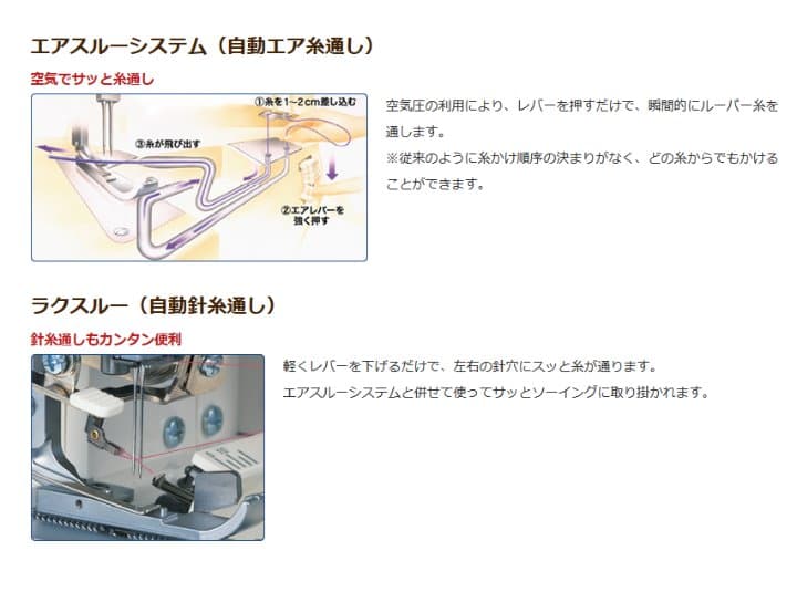 ロックミシン ミシン本体 ベビーロック 4本糸 BL501