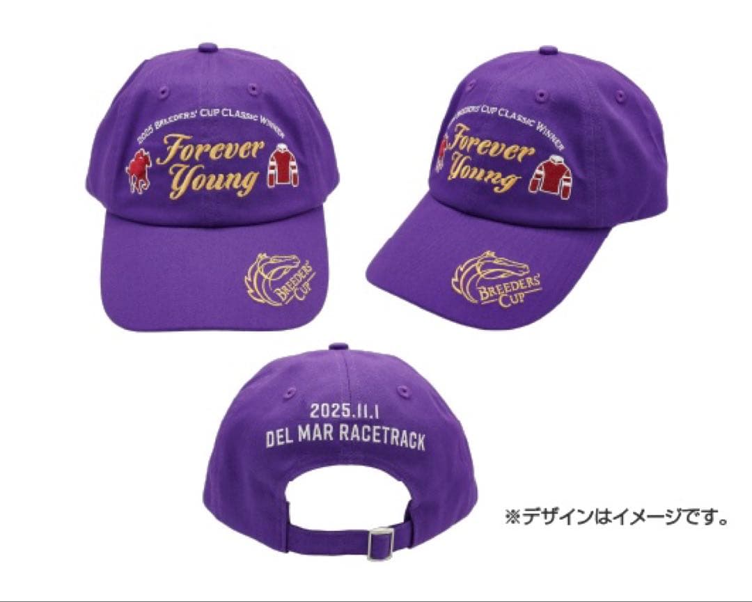 フォーエバーヤング　キャップ　Welcomeチャンス！特別版　BCクラシック優勝