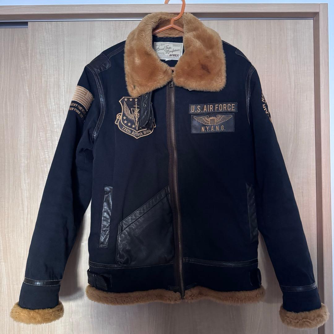 AVIREX AIR NATIONAL GUARD コットンB-3type