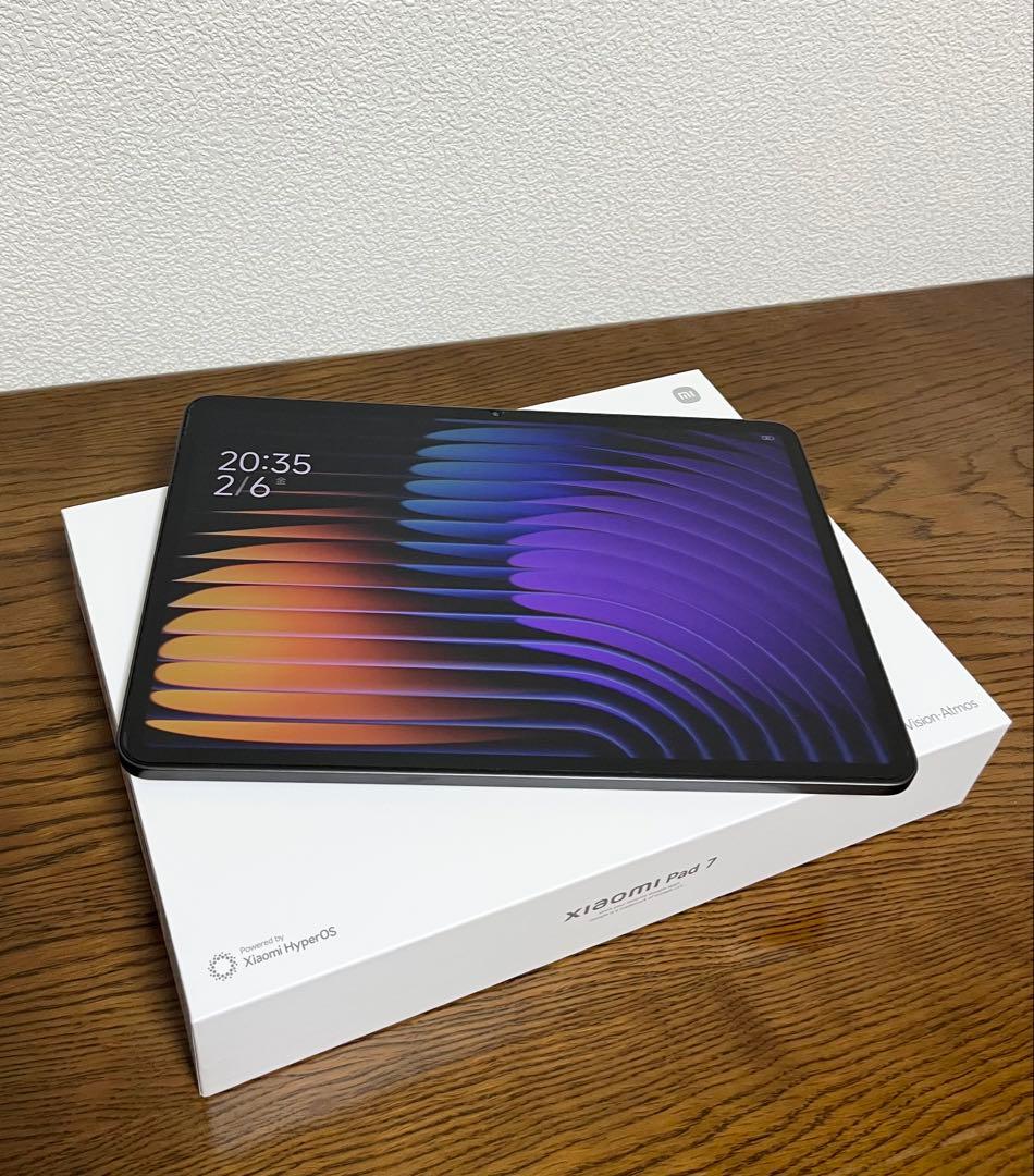 Xiaomi Pad 7 8G+128G グレー 3.2K 144Hz