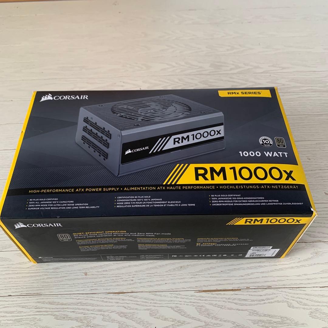 Corsair RM1000x 1000W 電源ユニット　付属品不足