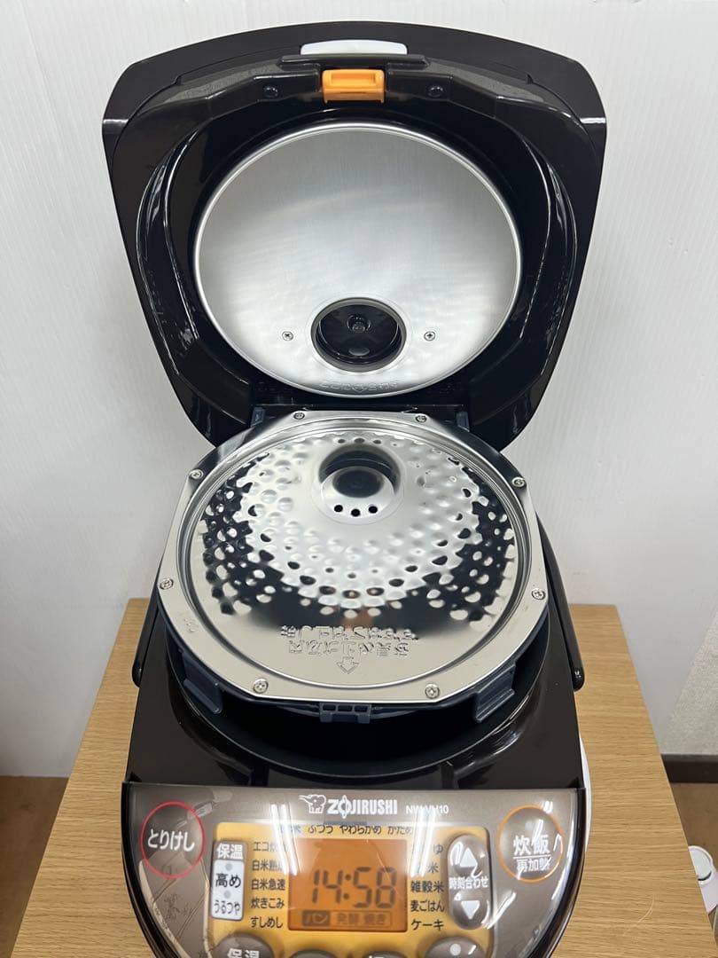 象印 IH炊飯ジャー NW-VH10 5.5合 ブラウン 2022年製