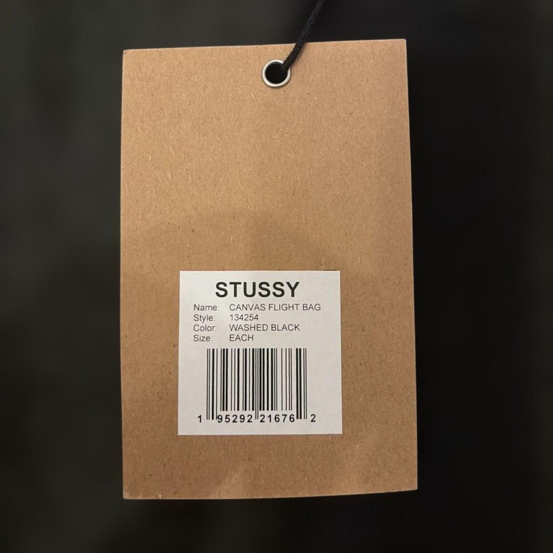 【未使用】Stussy CANVAS FLIGHT BAG