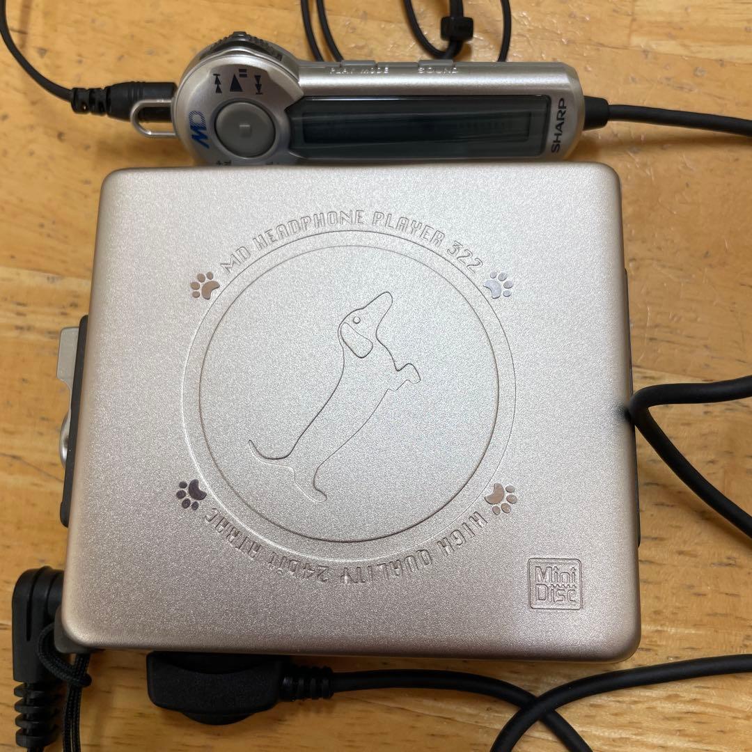 SHARP MD-SS322-ＮMDプレイヤー