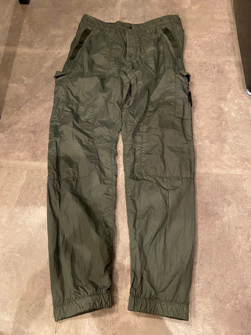 STONE  カーゴパンツ オリーブグリーン　W31