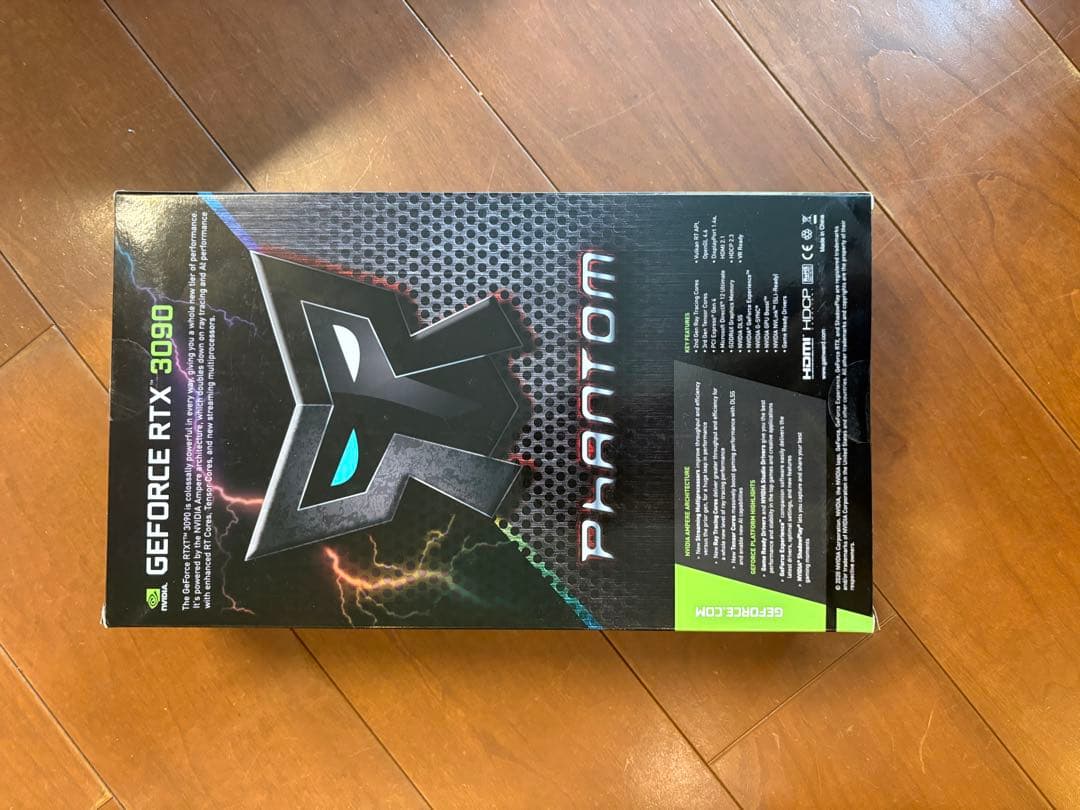 「ヒートシンク付き」GAINWARDGeForceRTX 3090Phantom