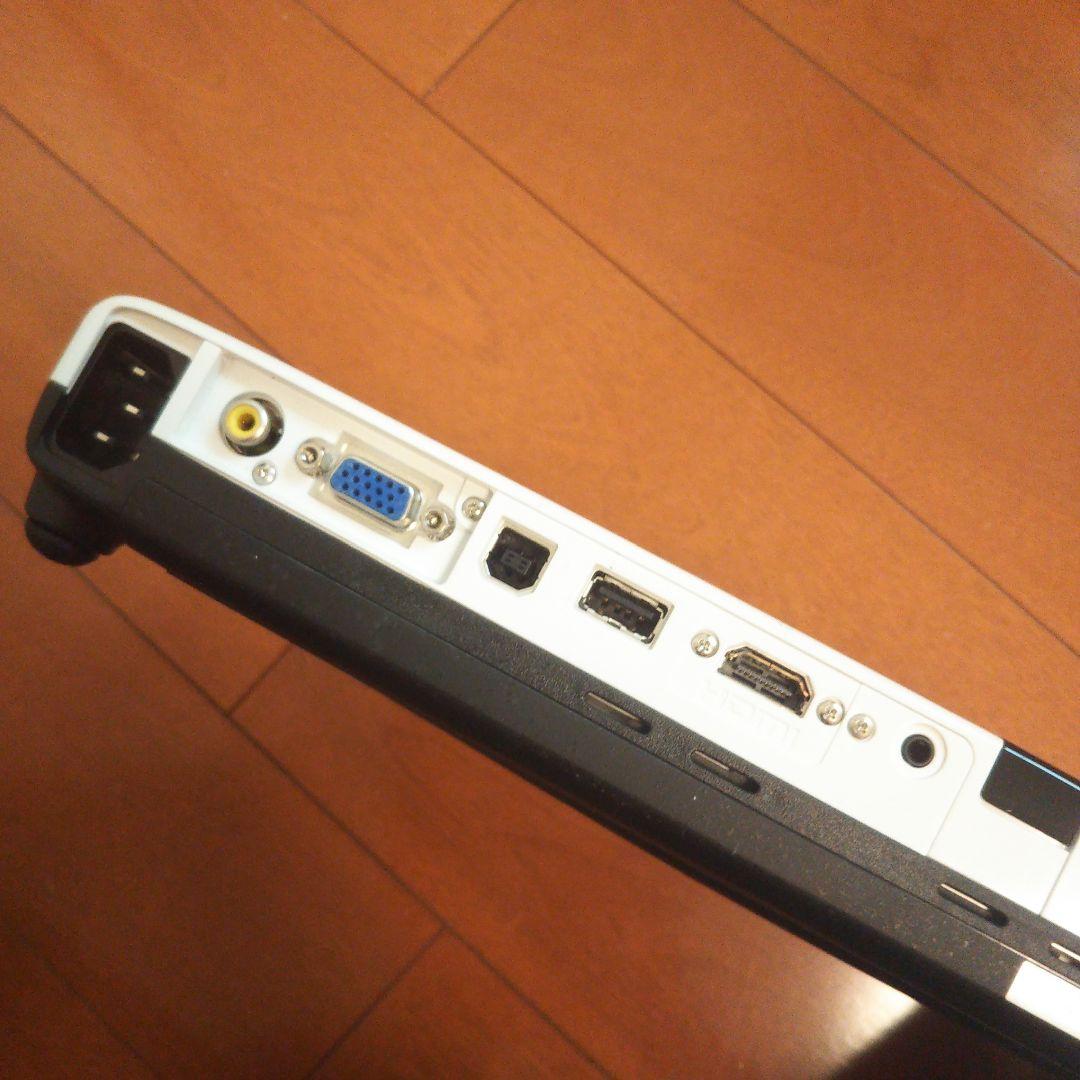 使用121時間(残り3700時間) EPSON EB-1761W プロジェクター