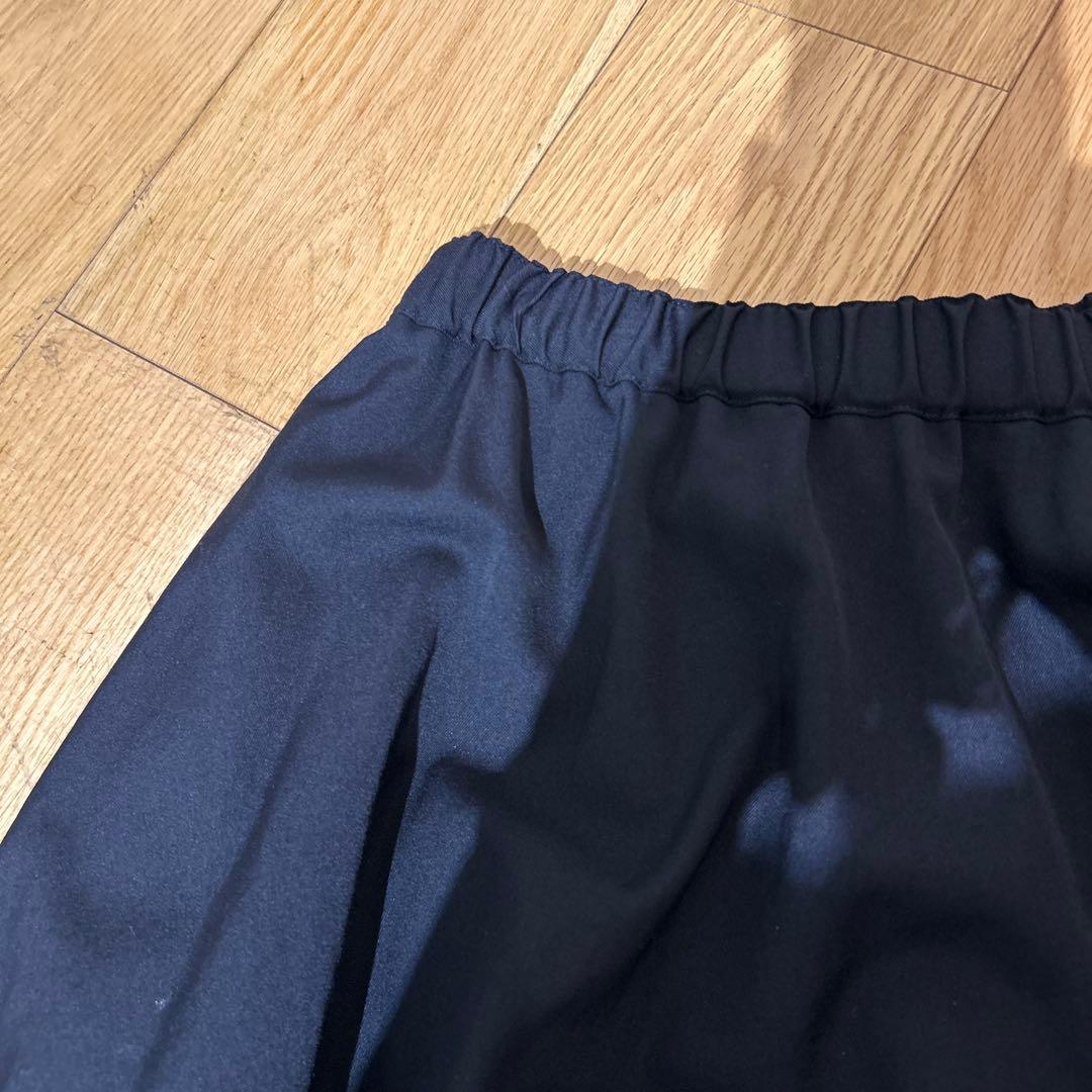 コムデギャルソンコムデギャルソン　サルエルパンツ　ネイビー　極美品