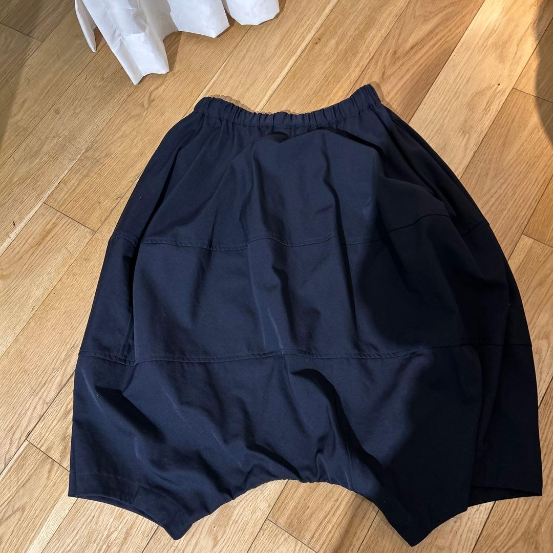 コムデギャルソンコムデギャルソン　サルエルパンツ　ネイビー　極美品