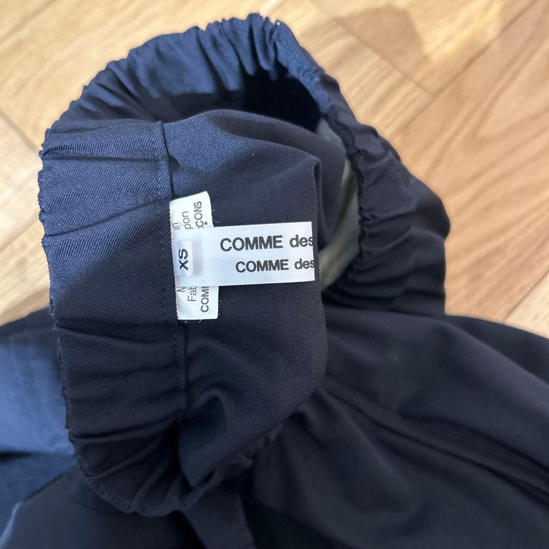 コムデギャルソンコムデギャルソン　サルエルパンツ　ネイビー　極美品
